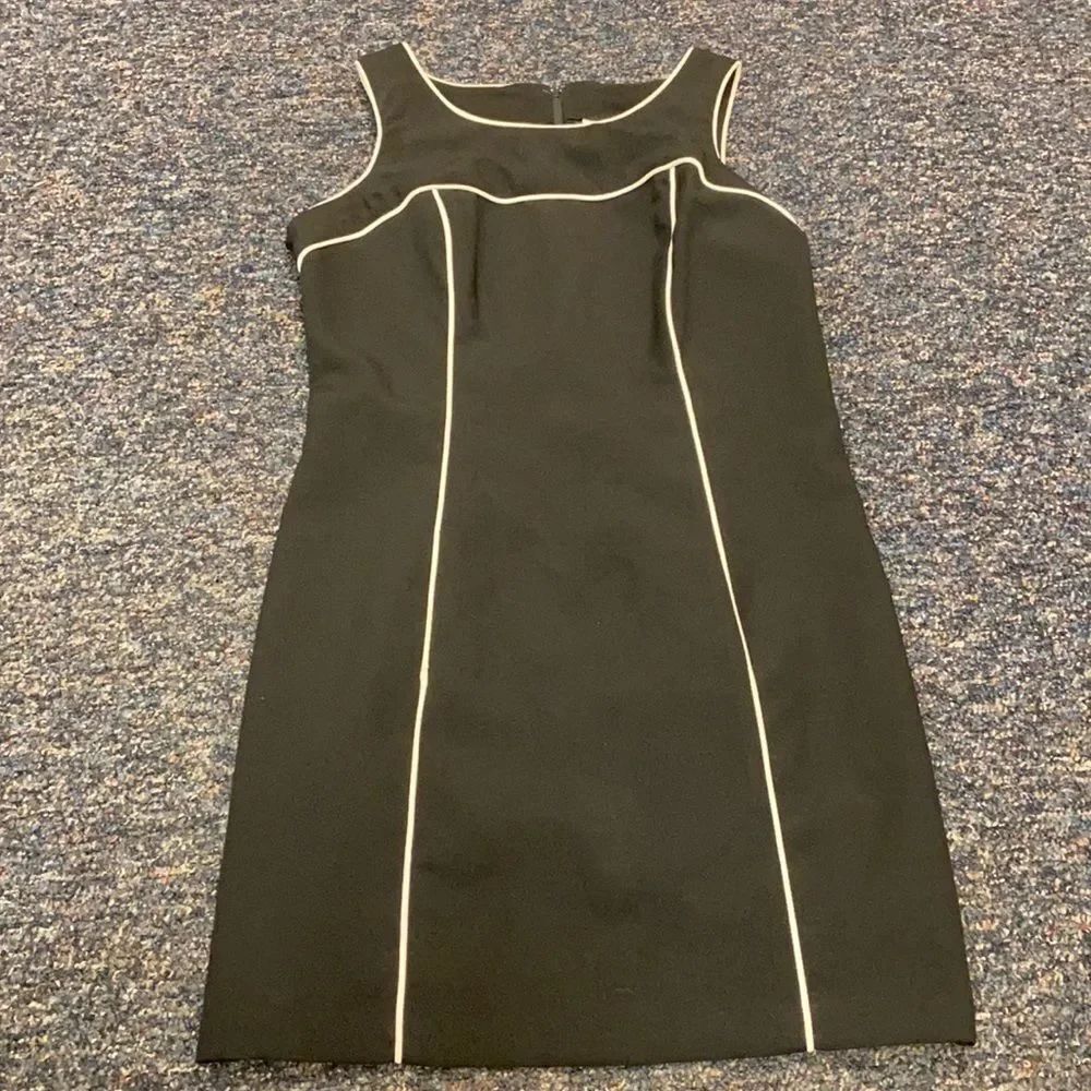 XOXO Black White Stealth Dress sz.9
